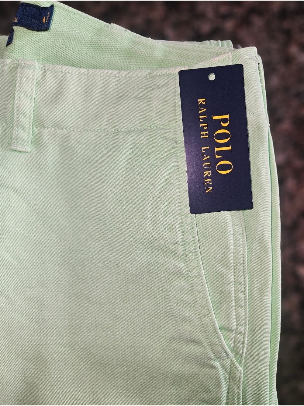 Polo Ralph Lauren Quin Boyfriend Chino Pants Women’s Size 4 Green - Picture 4 of 10